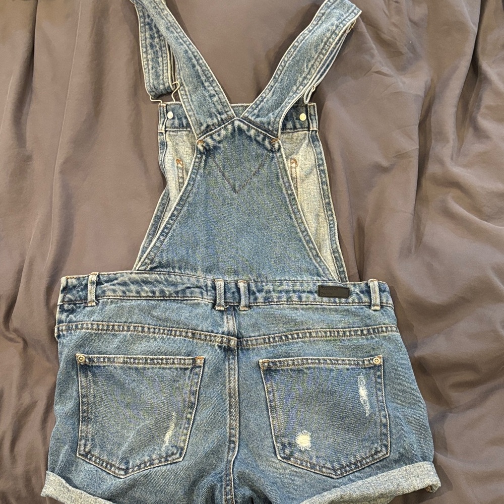 Pull&Bear Blue Denim Jean Shorts - Picture 2 of 2